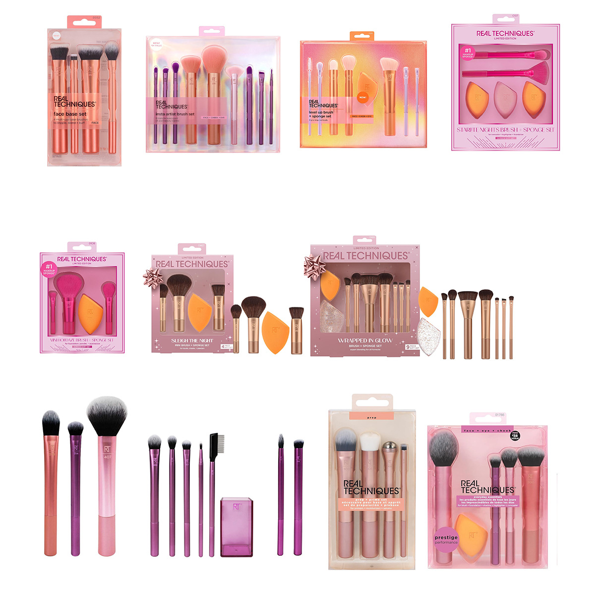 Beauty Makeup Blender - Complete Makeup Brush Set 1997 Powder