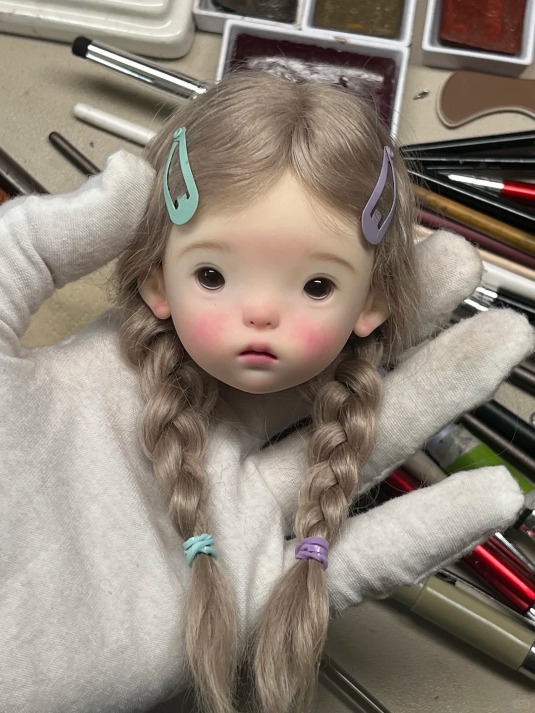 Beauty No Makeup - SD BJD Doll 1/6 Landoudou Head