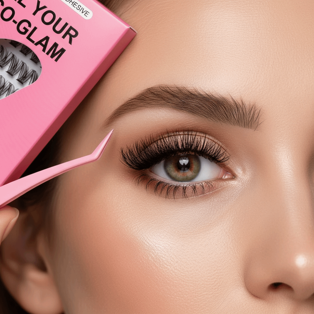 False Eyelashes Natural - Natural Look DIY Lashes Extension Kit