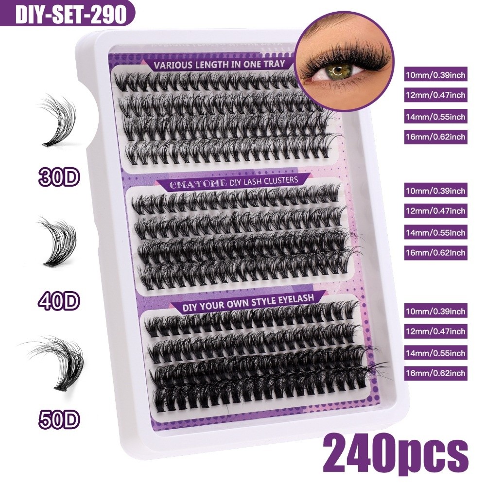 False Eyelashes Natural - Natural Look False Eyelashes Wispy Style
