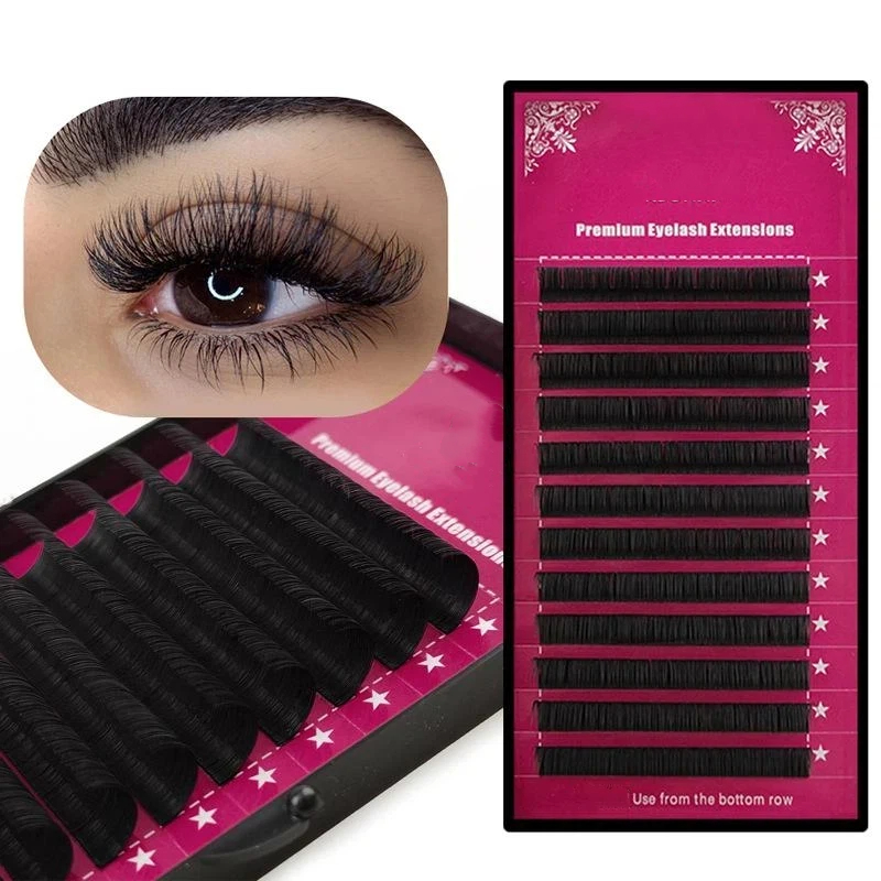 Beauty Natural Makeup - 【M】Eyelash Extension Individual Mix Size Mink