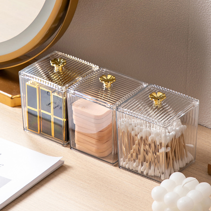 Storage Organizer Bathroom Jar - Beauty Makeup Blender ulasan dan harga