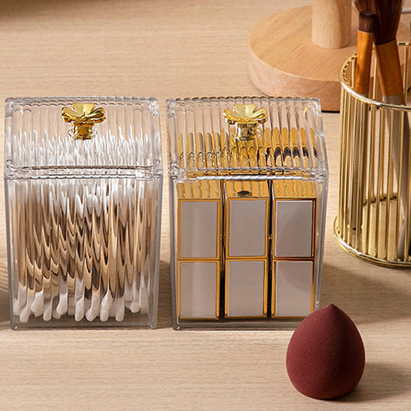 Storage Organizer Bathroom Jar - Beauty Makeup Blender ulasan dan harga