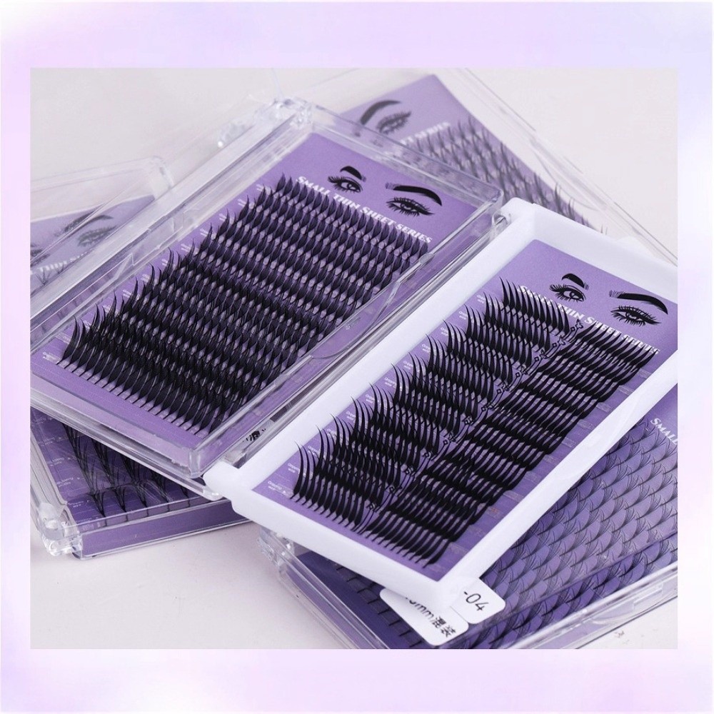 132/240 Clusters Curvature D G - False Eyelashes Natural ulasan dan harga