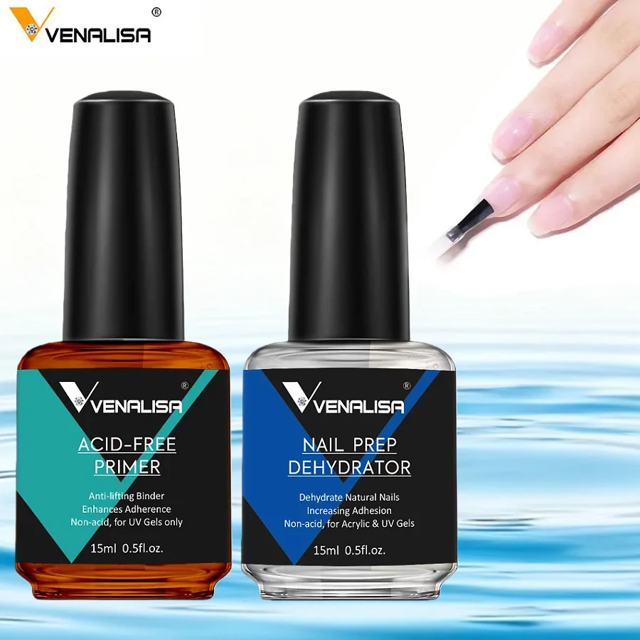 2Pcs Nail Prep Dehydrator And  - Nail Dehydrator Primer ulasan dan harga