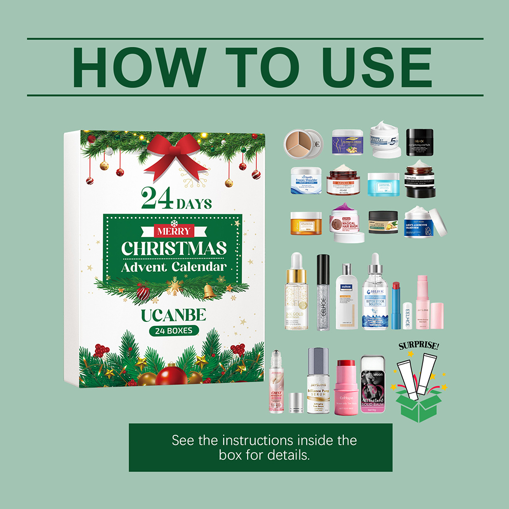 Xmas Beauty Box Beauty Skincar - Beauty Makeup Advent Calendar ulasan dan harga
