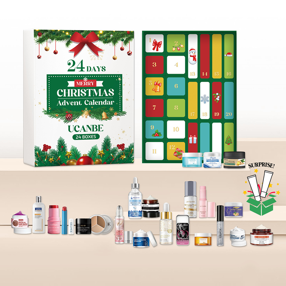 Xmas Beauty Box Beauty Skincar - Beauty Makeup Advent Calendar ulasan dan harga