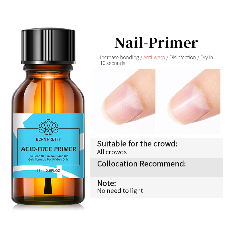 BORN PRETTY 15ml Nail Primer N - Nail Dehydrator Primer ulasan dan harga