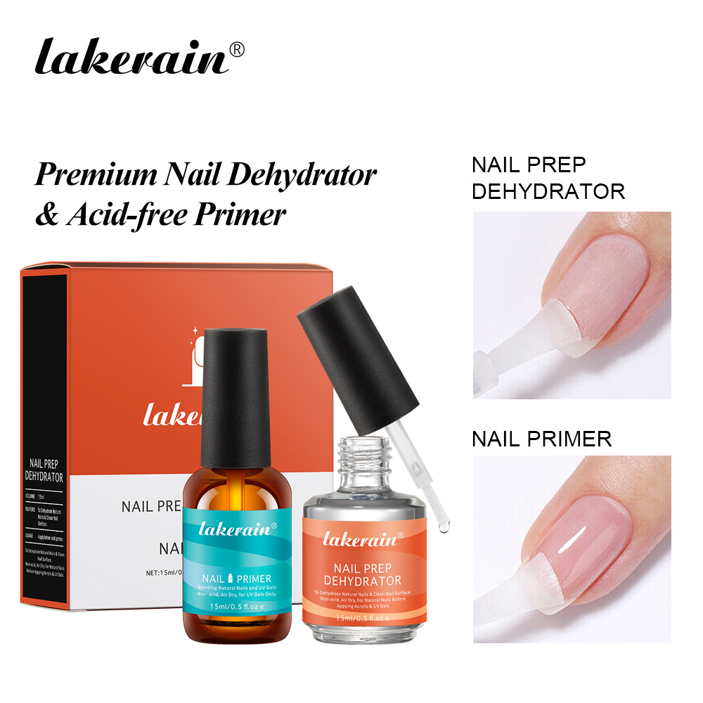Nail Primer Set Fast Dry Prep  - Nail Dehydrator Primer ulasan dan harga