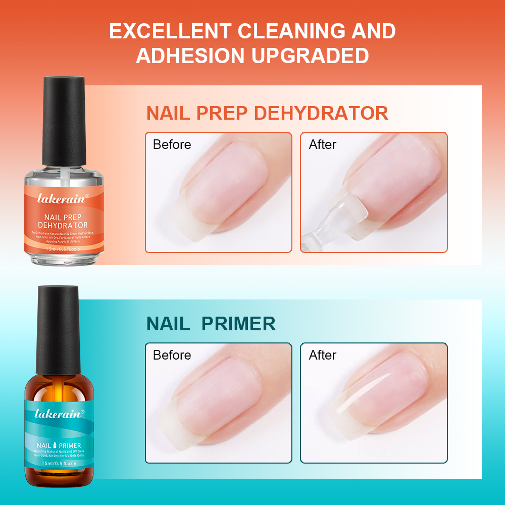 Nail Primer Set Fast Dry Prep  - Nail Dehydrator Primer ulasan dan harga