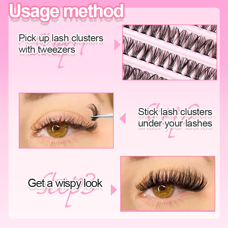 Individual Lashes Eyelash tuft - False Eyelashes Natural ulasan dan harga