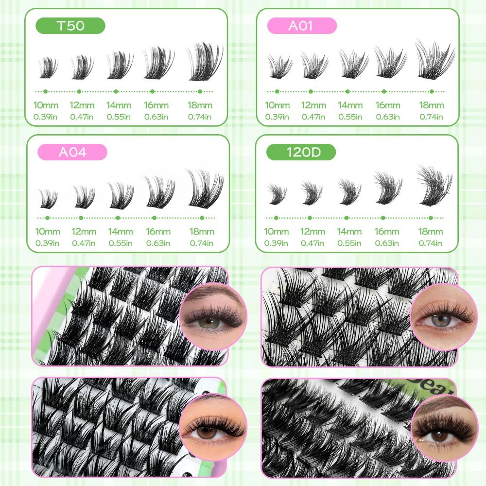 Natural Look False Eyelashes B - False Eyelashes Natural ulasan dan harga