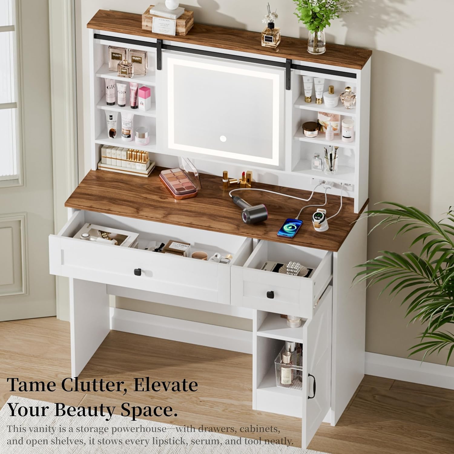 i*-Modern Beauty LED Vanity De - X Beauty Makeup ulasan dan harga