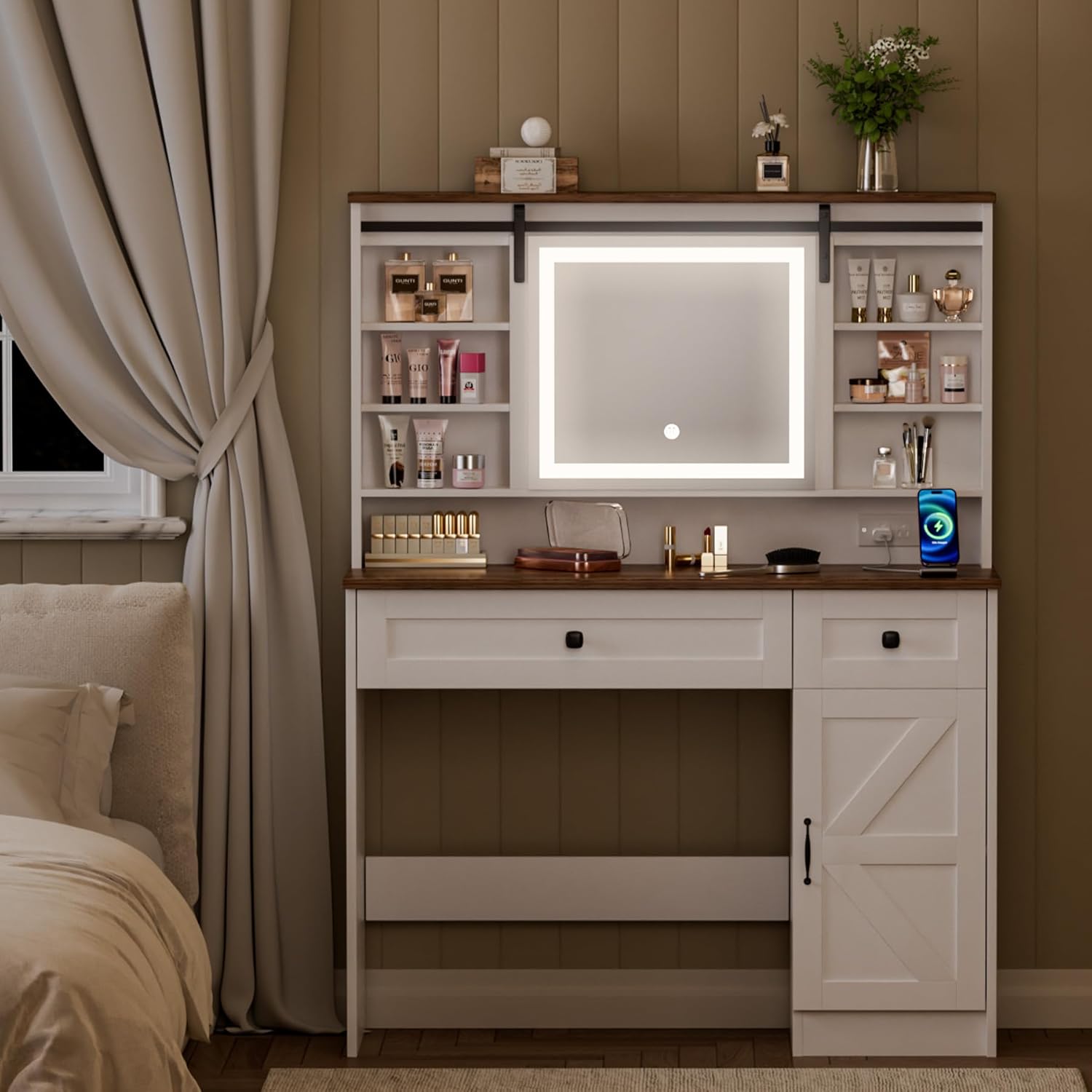i*-Modern Beauty LED Vanity De - X Beauty Makeup ulasan dan harga