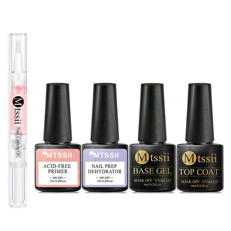 5PCS Nail Gel Set Complete Kit - Nail Dehydrator Primer ulasan dan harga