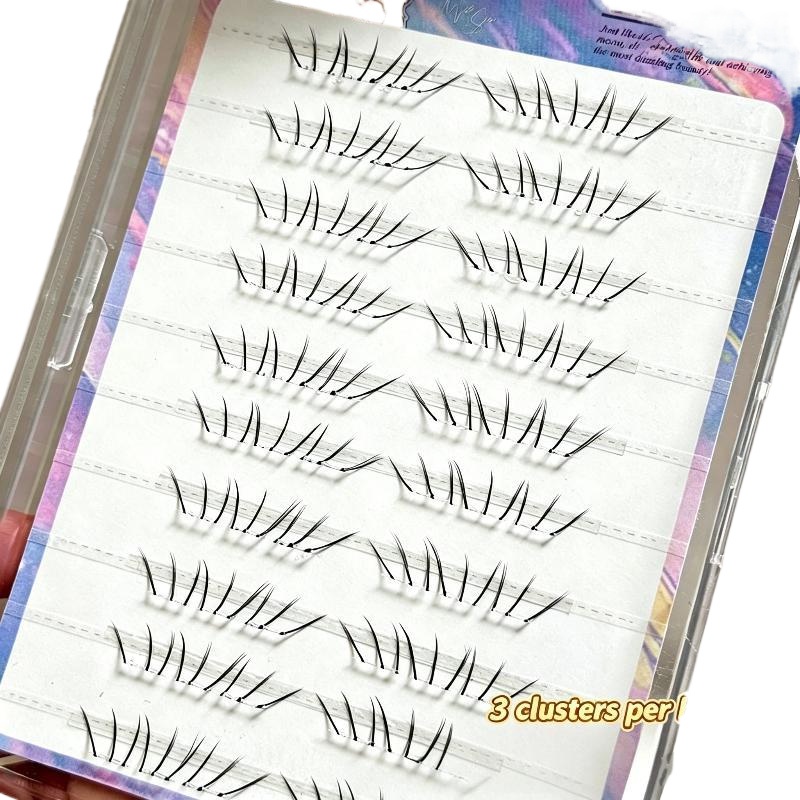 1 Set Comic Lower Lash Extensi - False Eyelashes Natural ulasan dan harga