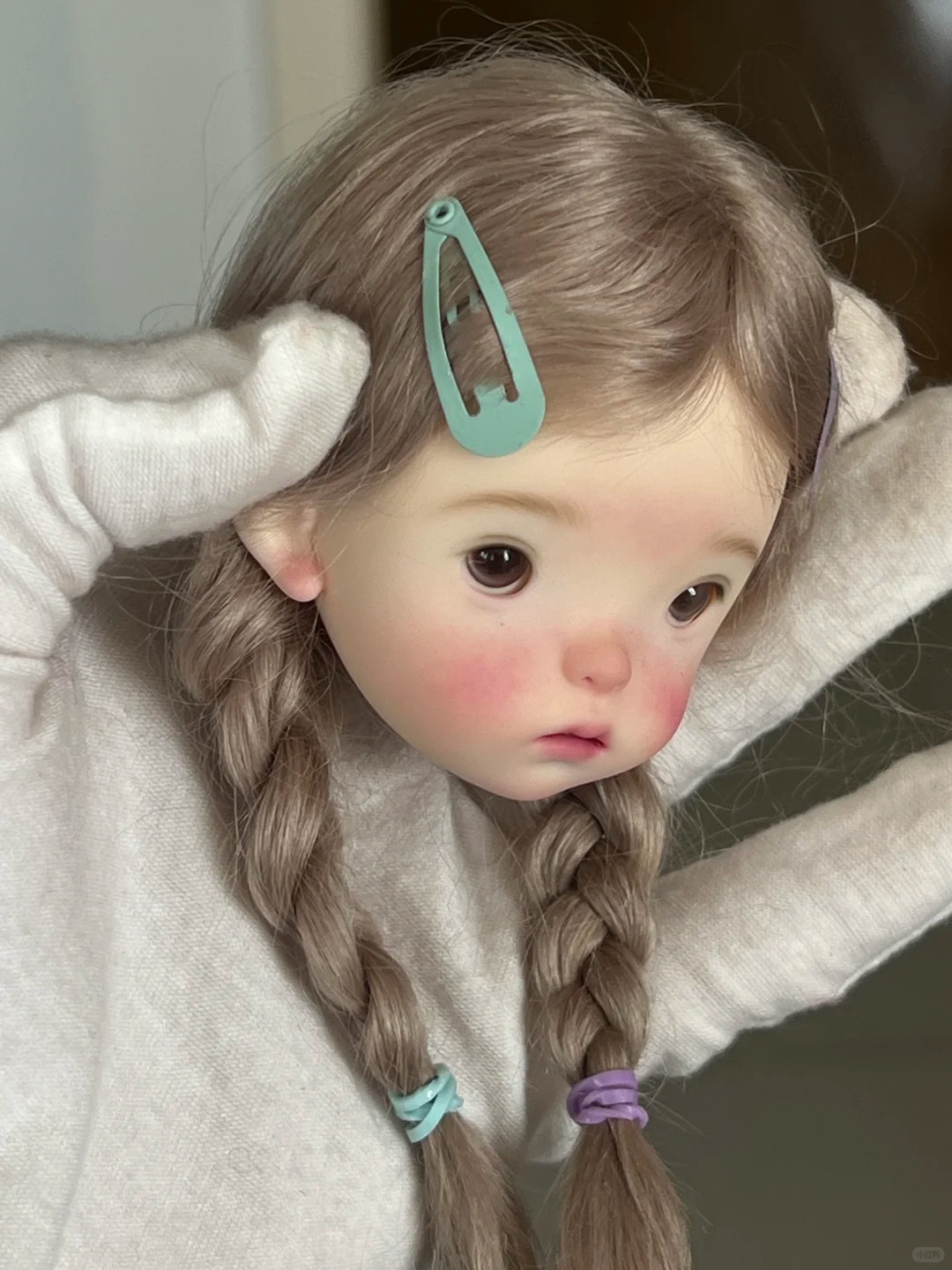 SD BJD Doll 1/6 Landoudou Head - Beauty No Makeup ulasan dan harga