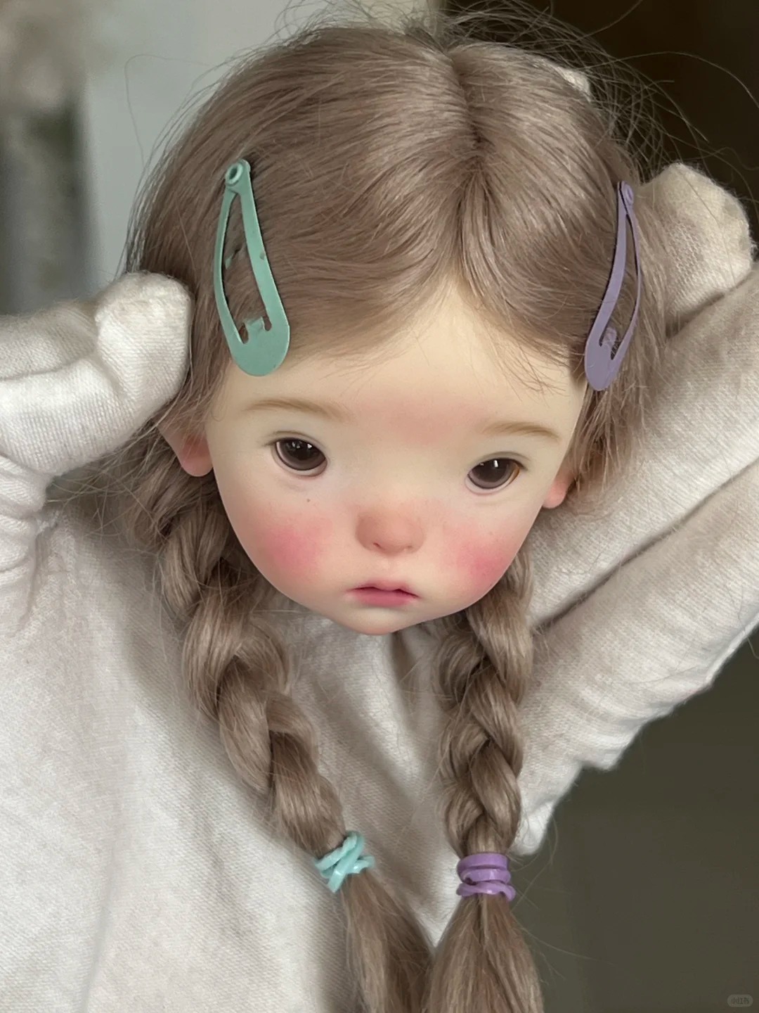 SD BJD Doll 1/6 Landoudou Head - Beauty No Makeup ulasan dan harga