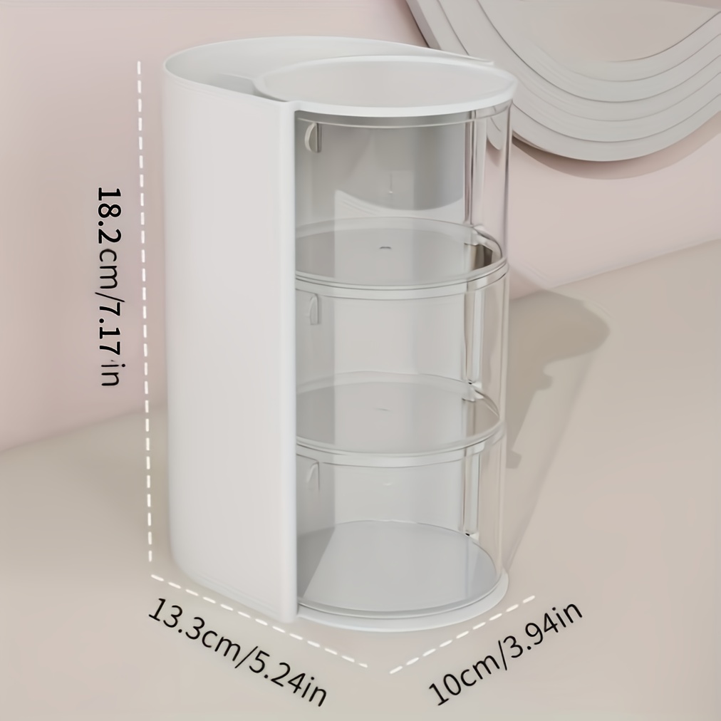 Rotating Cosmetic Storage Box, - Beauty Makeup Blender ulasan dan harga