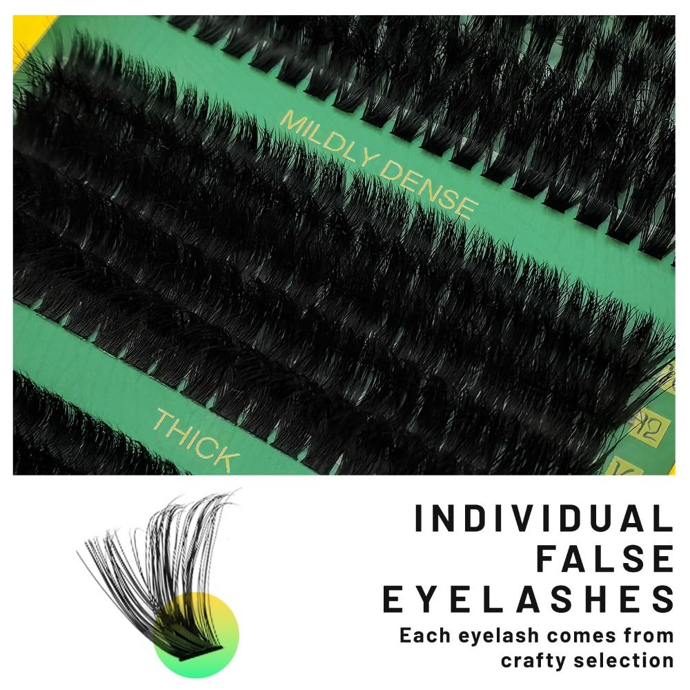 Natural Look False Eyelashes B - False Eyelashes Natural ulasan dan harga