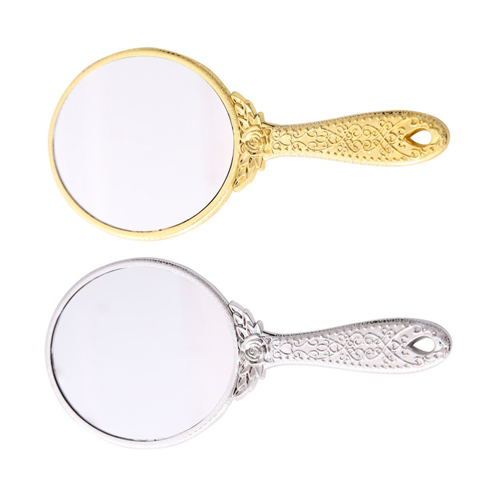 2Pcs Vintage Round Handheld Ma - Beauty Makeup Design ulasan dan harga