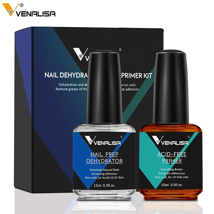 2Pcs Nail Prep Dehydrator And  - Nail Dehydrator Primer ulasan dan harga