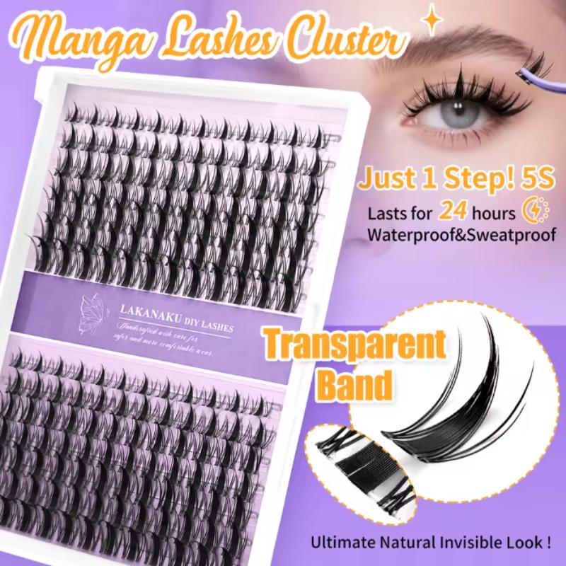 Natural Eyelashes Lashes Clust - False Eyelashes Natural ulasan dan harga
