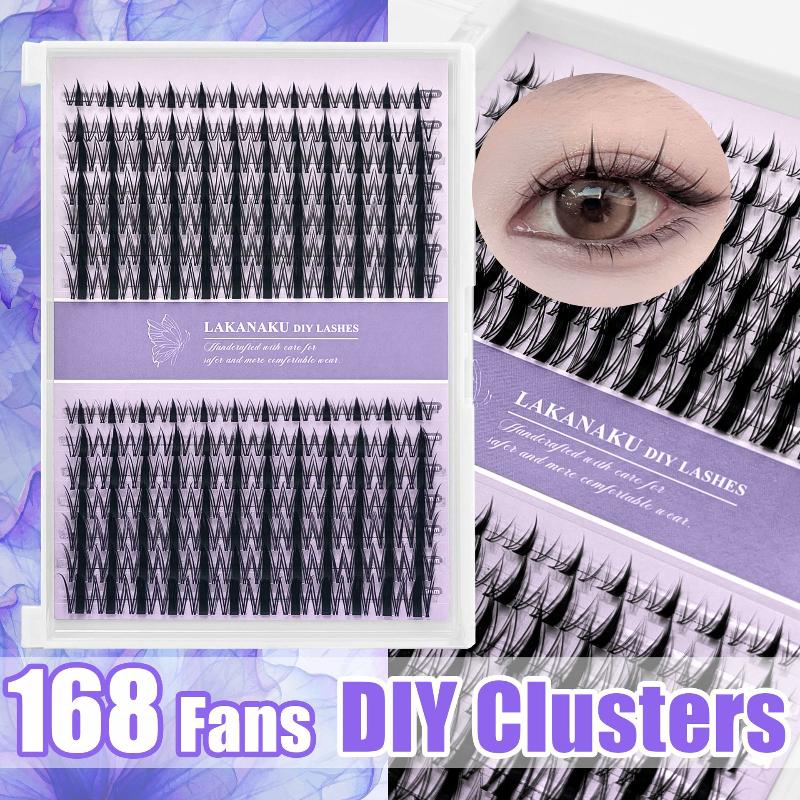Natural Eyelashes Lashes Clust - False Eyelashes Natural ulasan dan harga