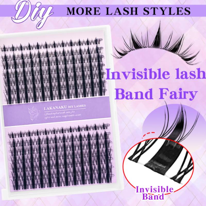 Natural Eyelashes Lashes Clust - False Eyelashes Natural ulasan dan harga
