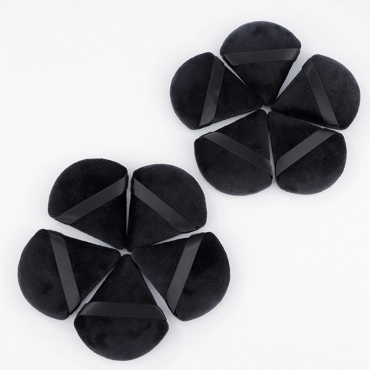 Triangle Velvet Powder Puff Se - Beauty Makeup Blender ulasan dan harga