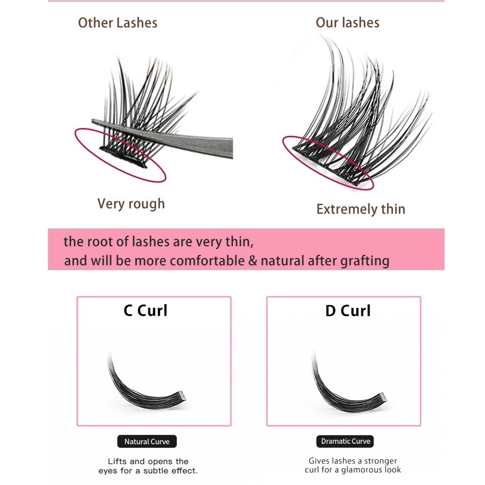 Natural Look DIY Lashes Extens - False Eyelashes Natural ulasan dan harga