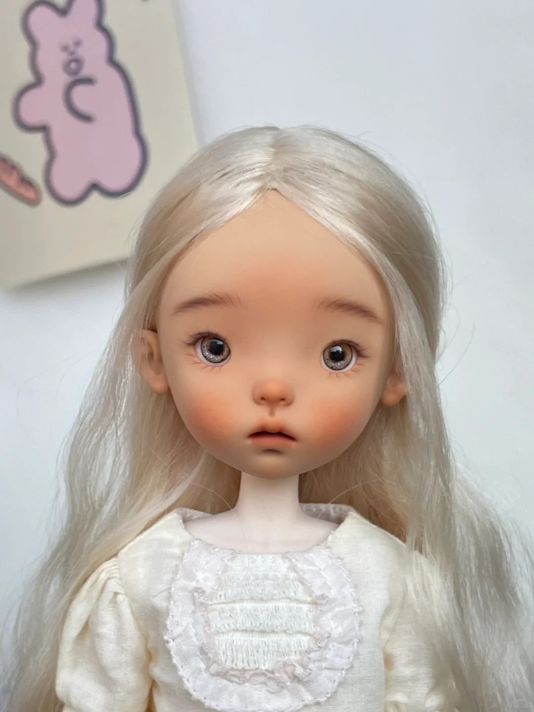 new BJD doll 1/6 landoudou cut - Beauty No Makeup ulasan dan harga