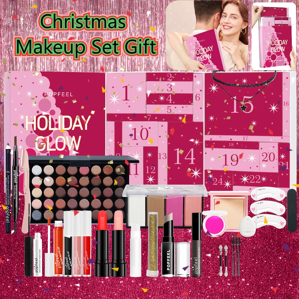 Christmas Countdown Makeup Set - Beauty Makeup Advent Calendar ulasan dan harga