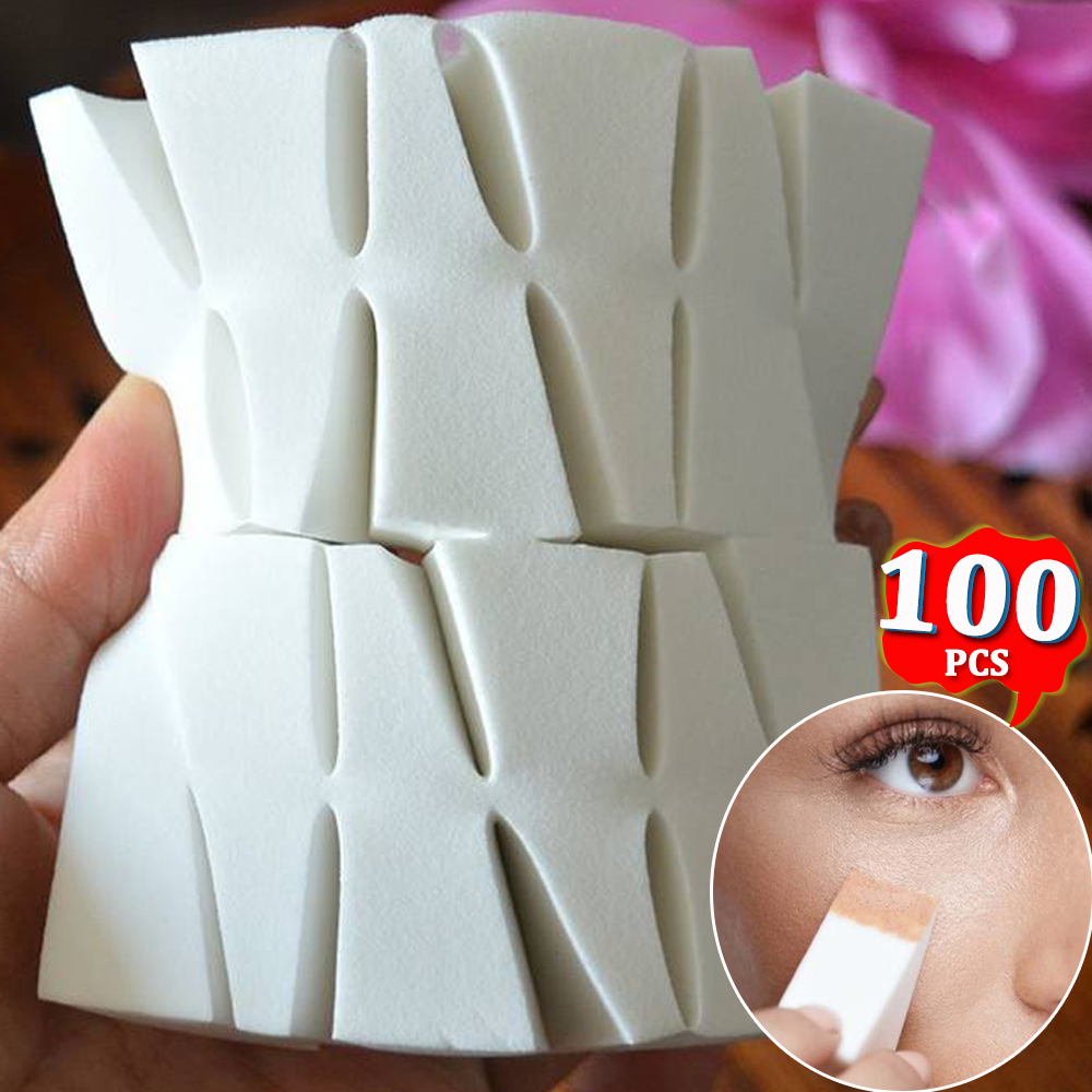 Latex Triangular Sponge Puff D - Beauty Makeup Blender ulasan dan harga