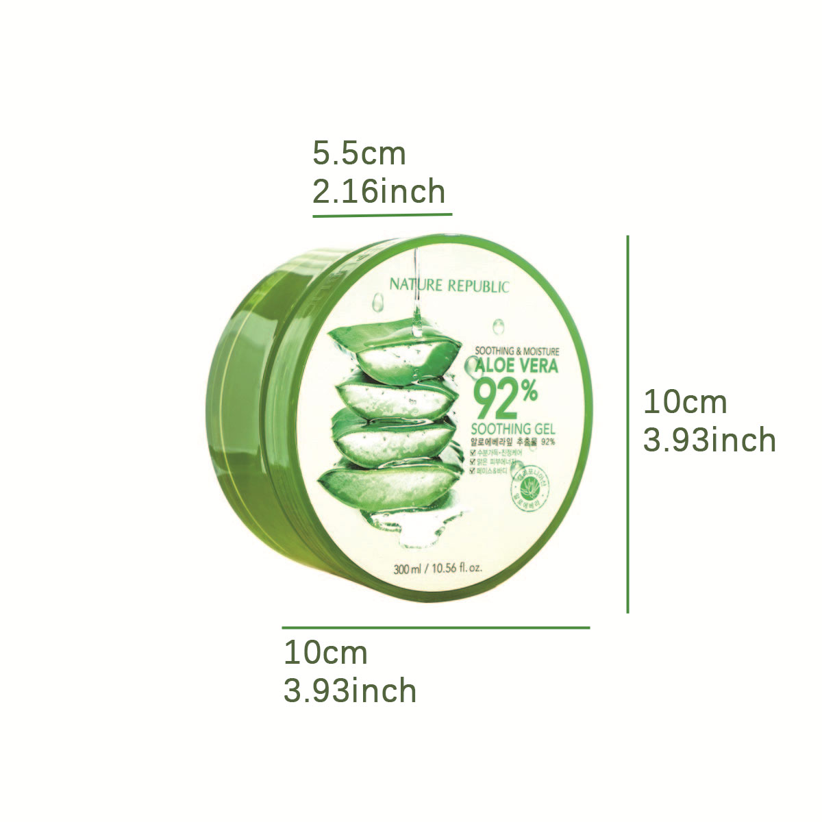 Nature Republic New Soothing M - Beauty Natural Makeup ulasan dan harga
