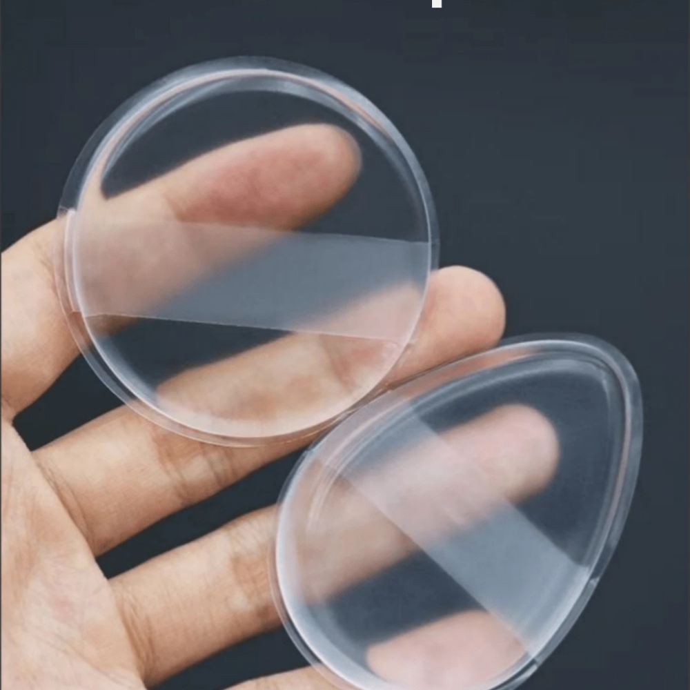 1/2Pcs Silicone Makeup Sponge  - Beauty Makeup Blender ulasan dan harga