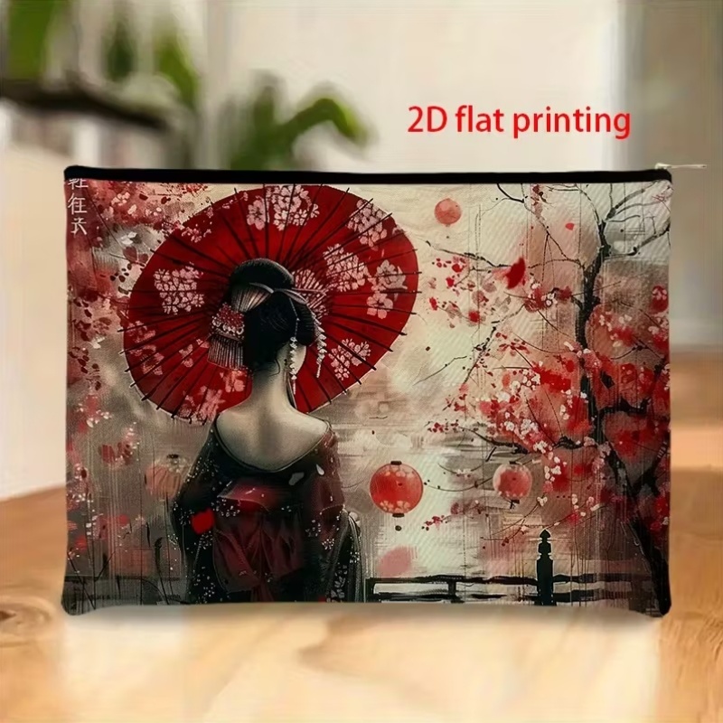 Japanese Geisha Makeup Bag | E - Beauty Makeup Design ulasan dan harga