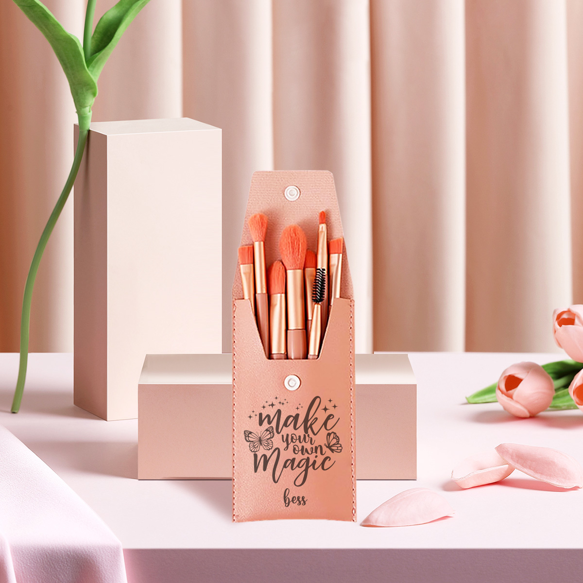 1pc Custom Name Makeup Brush,  - Beauty Makeup Design ulasan dan harga