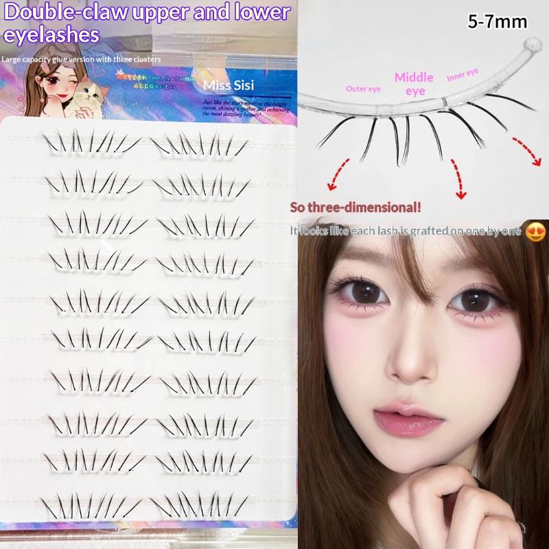 1 Set Self Adhesive Lower Lash - Beauty Natural Makeup ulasan dan harga