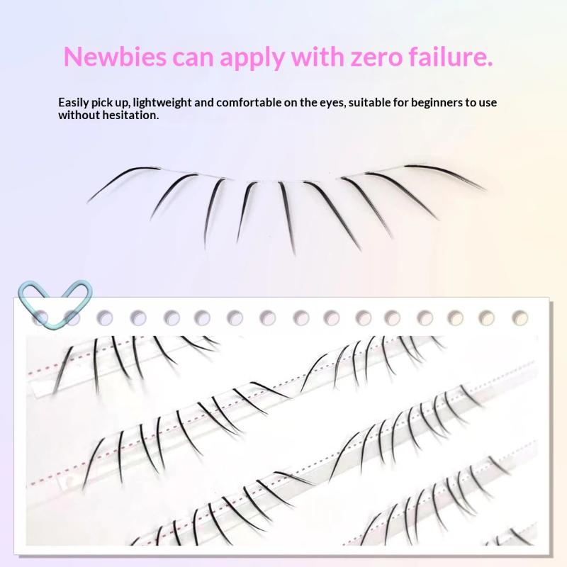 1 Set Self Adhesive Lower Lash - Beauty Natural Makeup ulasan dan harga