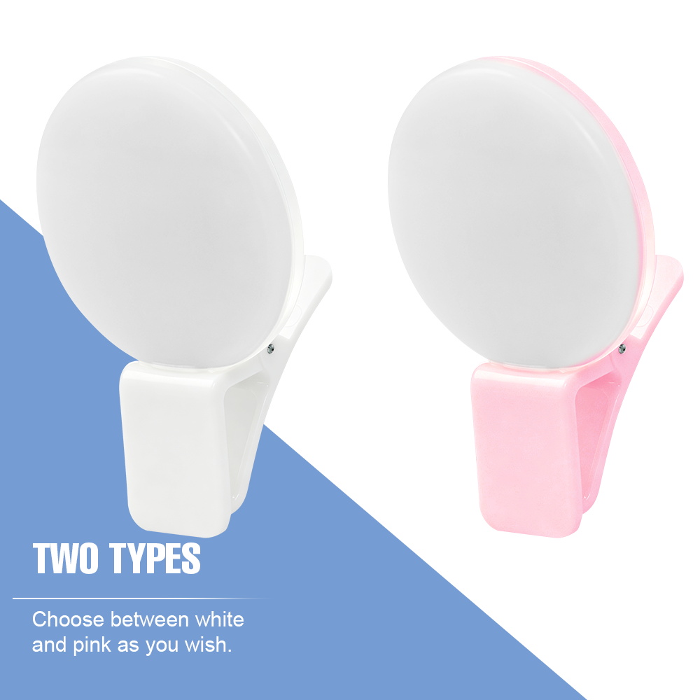 Clip On Selfie Fill Light Rech - Beauty No Makeup ulasan dan harga