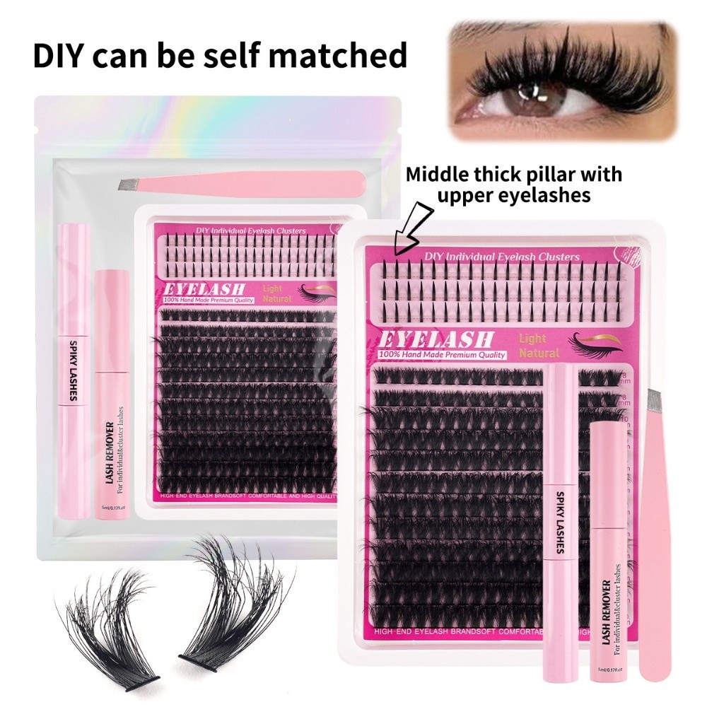 8-18mm Length False Eyelashes  - False Eyelashes Natural ulasan dan harga