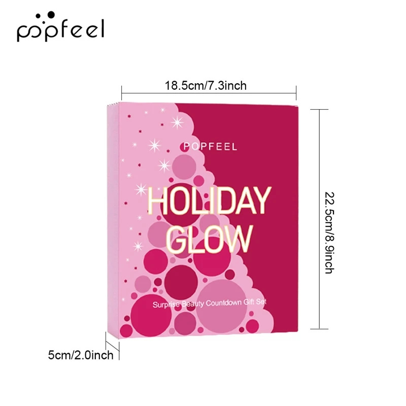 Christmas Countdown Makeup Set - Beauty Makeup Advent Calendar ulasan dan harga