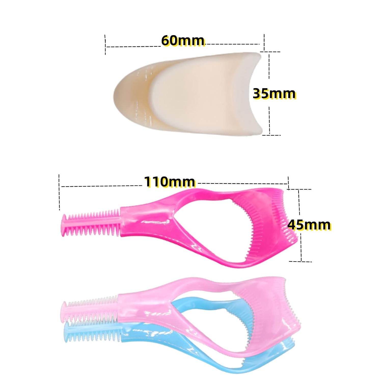 Luxurious 3-in-1 Mascara Appli - X Beauty Makeup ulasan dan harga