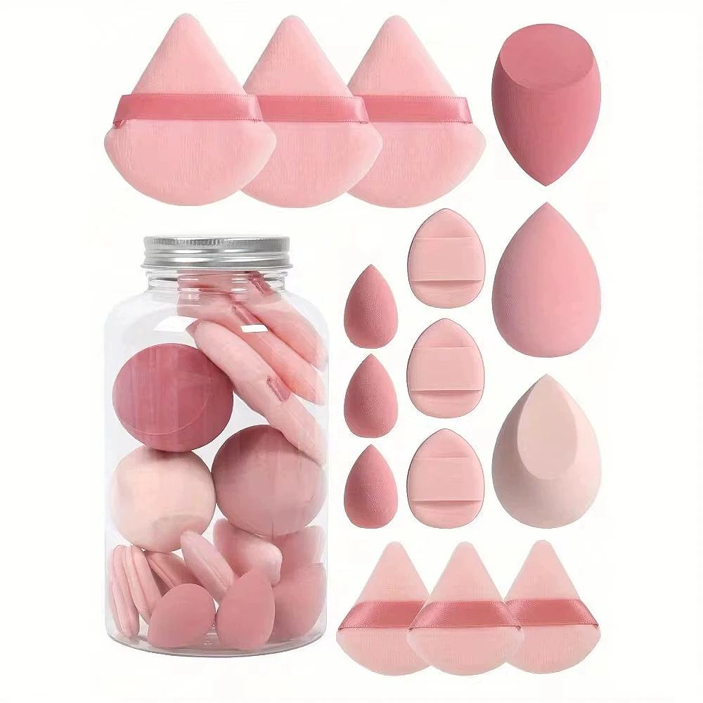 12/15Pcs Makeup Sponge Cosmeti - Beauty Makeup Blender ulasan dan harga