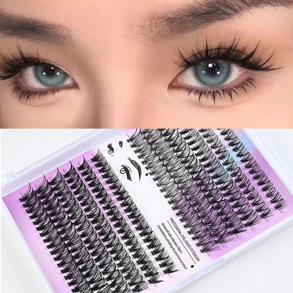 Natural Look False Eyelashes B - False Eyelashes Natural ulasan dan harga