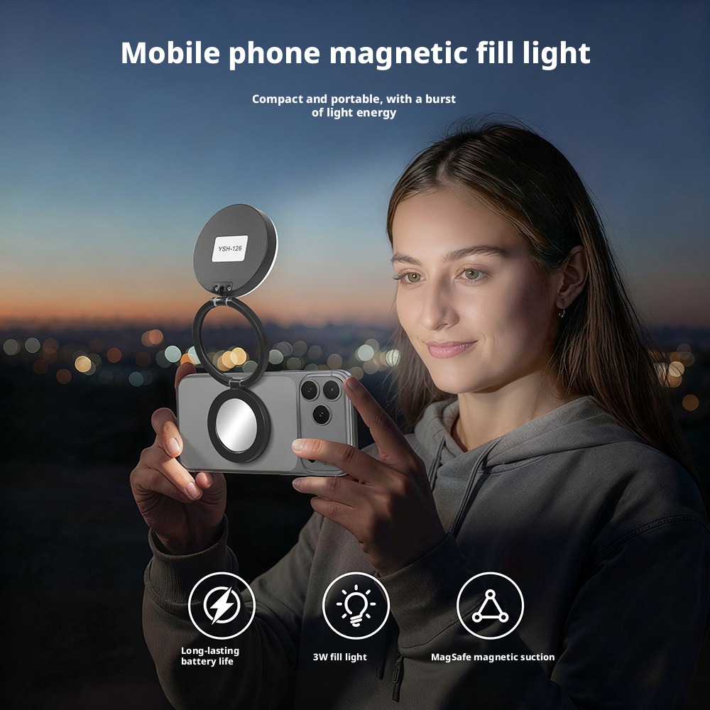 Magnetic Mobile Phone Fill Lig - Beauty No Makeup ulasan dan harga
