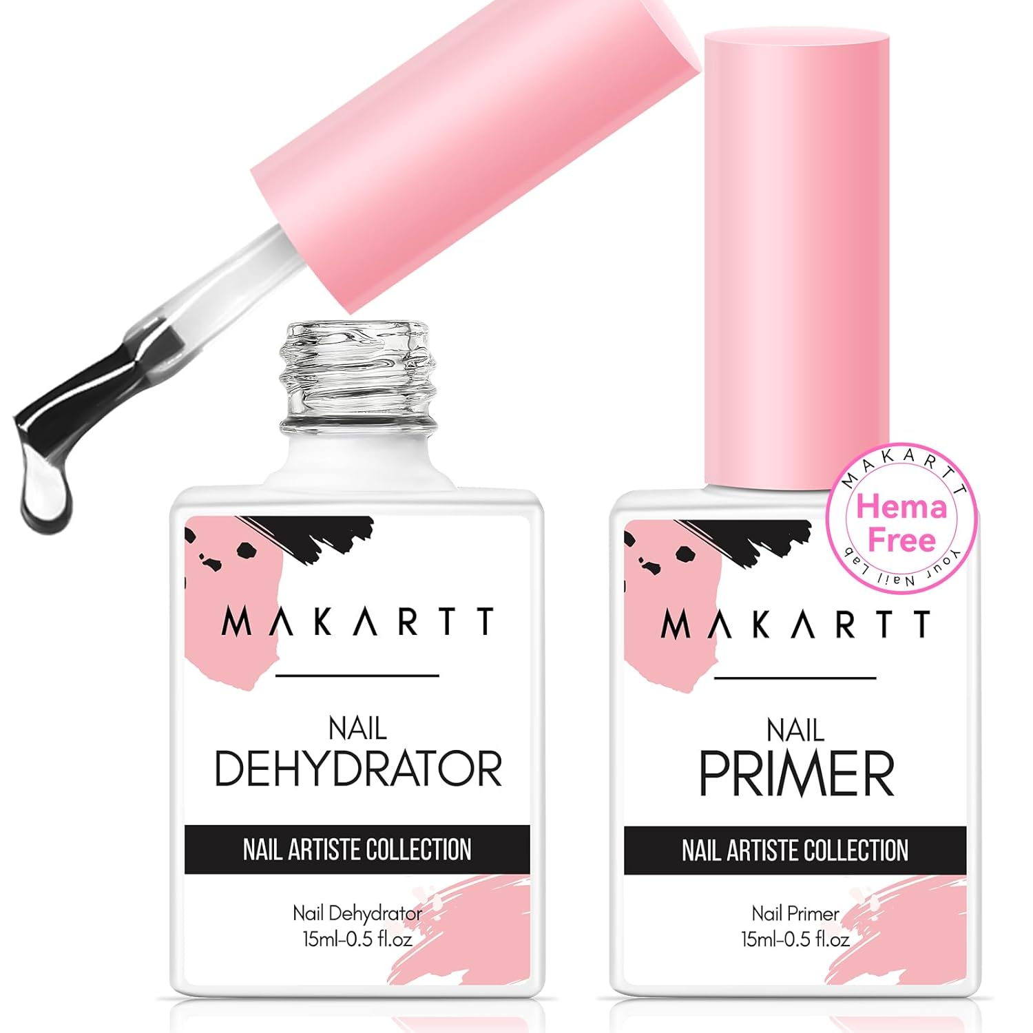 2Pcs Acid Free Natural Nail Pr - Nail Dehydrator Primer ulasan dan harga